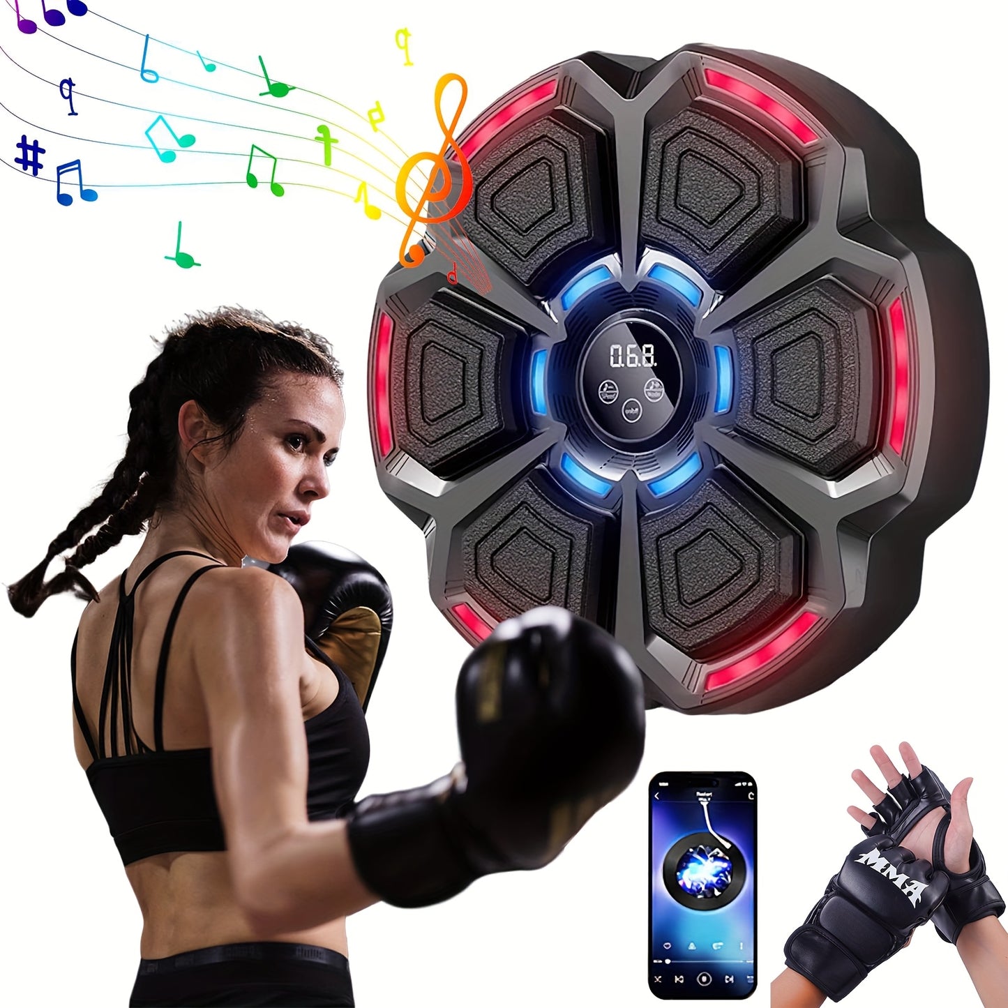 Muzyczna maszyna bokserska HIT Prezent