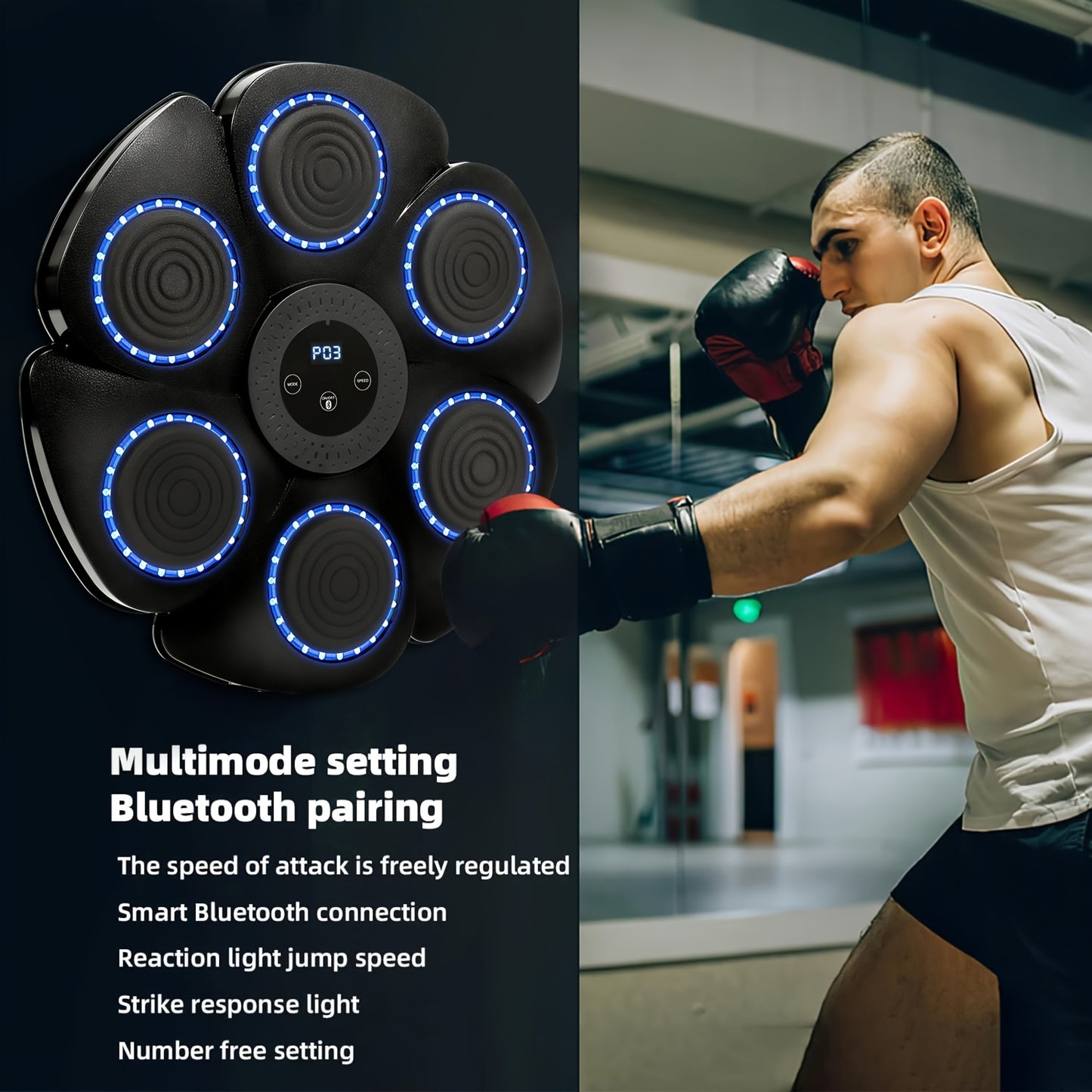 Muzyczna maszyna bokserska HIT Prezent